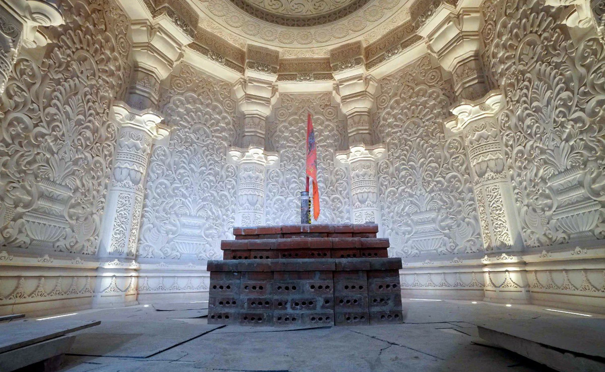 Garbhgrah Ram Mandir Ayodhya