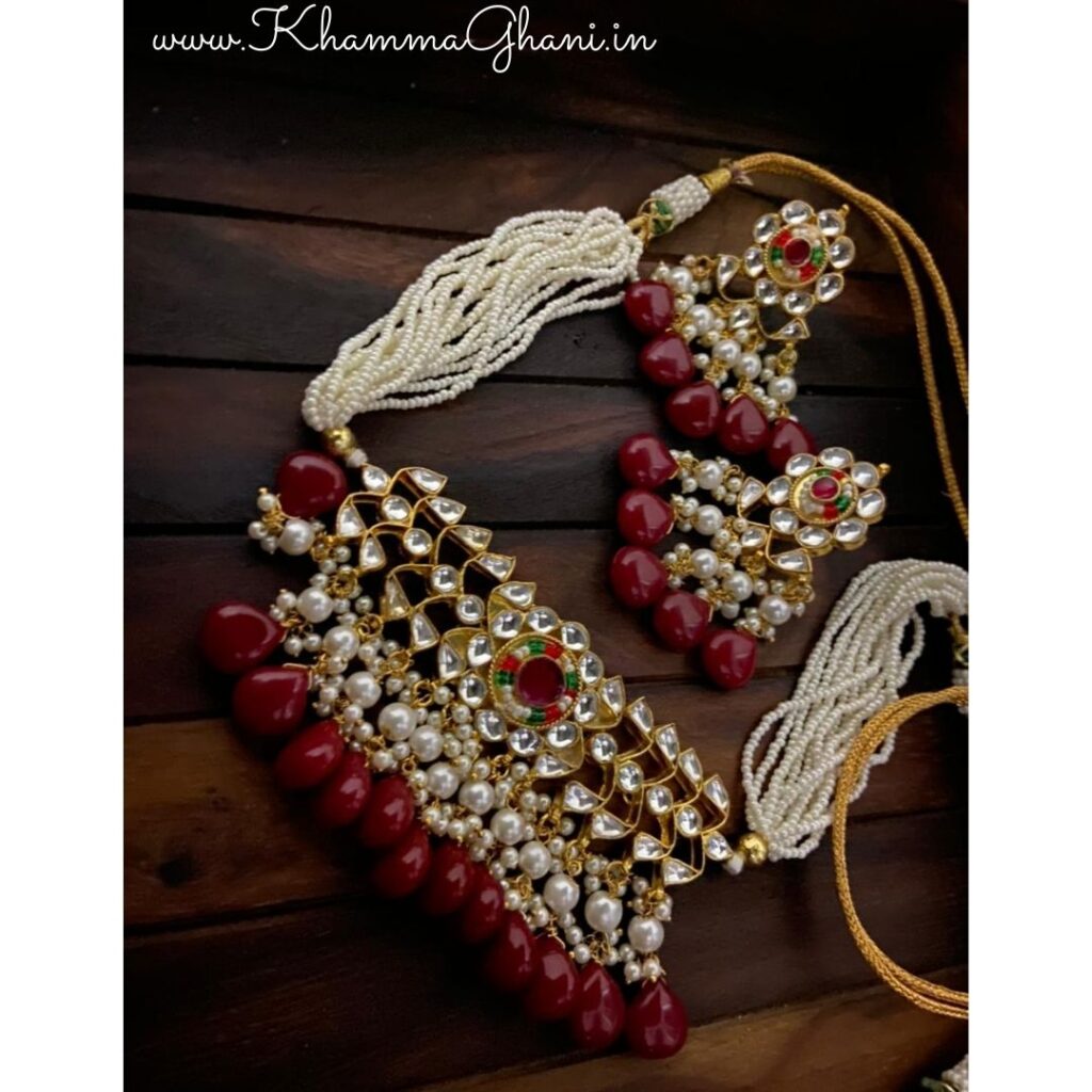 Necklace with Earrings