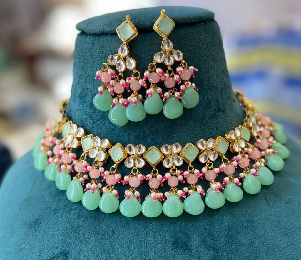 jadau wedding necklace