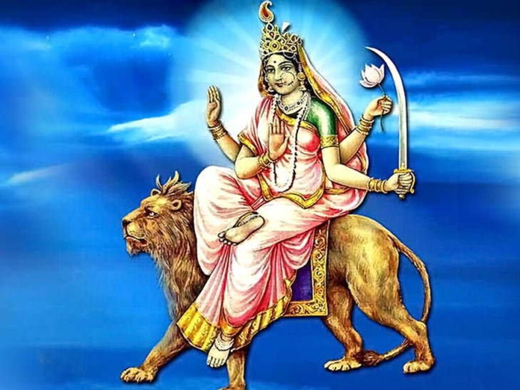 Durga puja - katyayani कात्यायनी