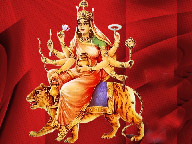 Durga pooja - kushmanda कूष्मांडा 