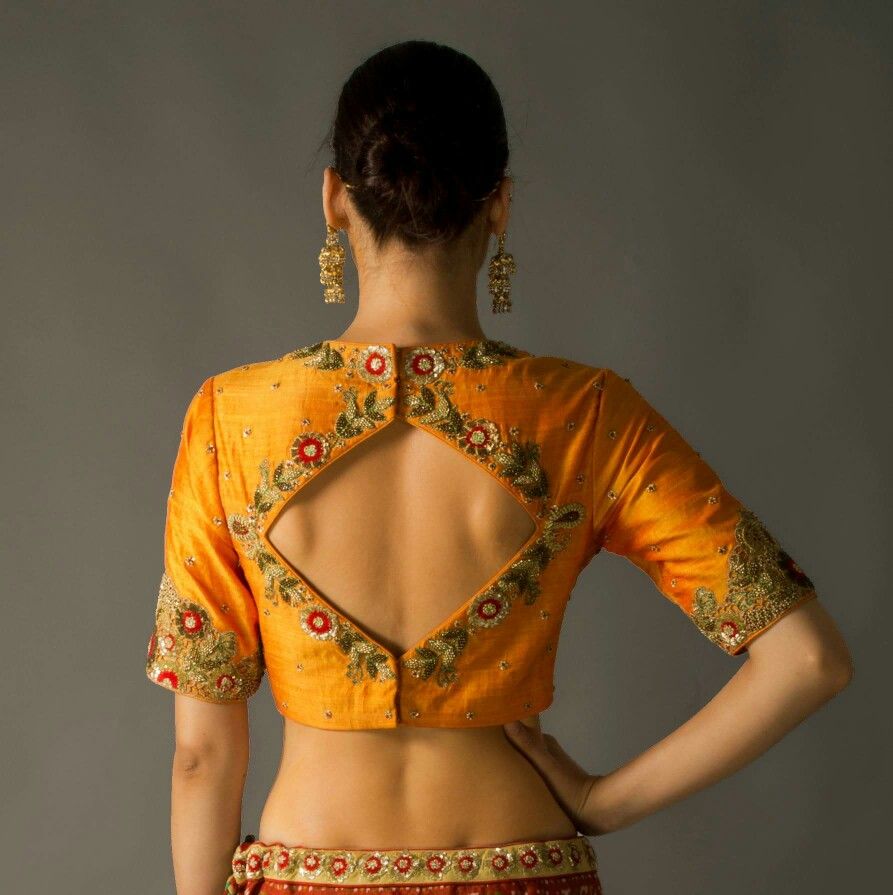 Blouse  Back Design 