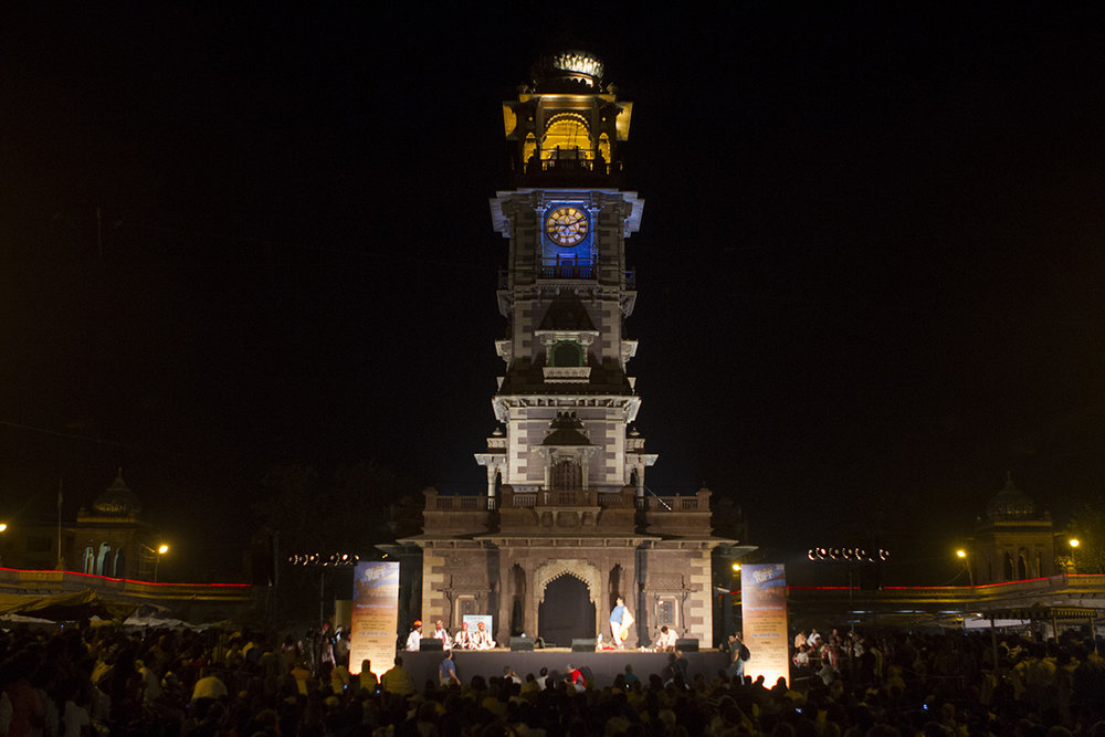 Jodhpur Clock Tower Night View