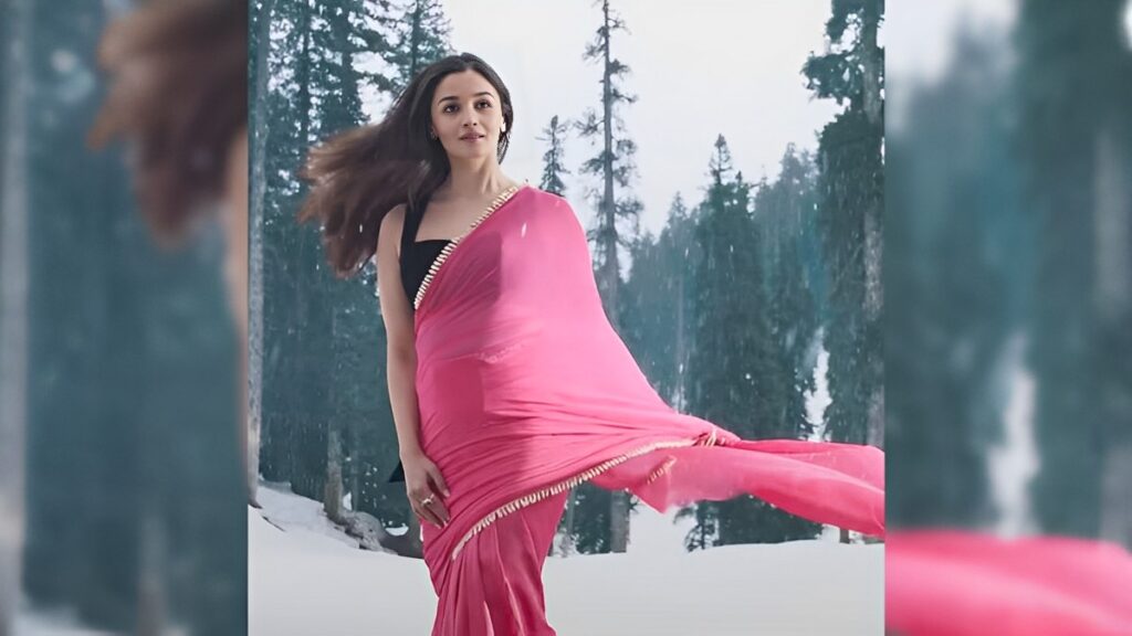 Alia Bhatt Saree Look In Movies