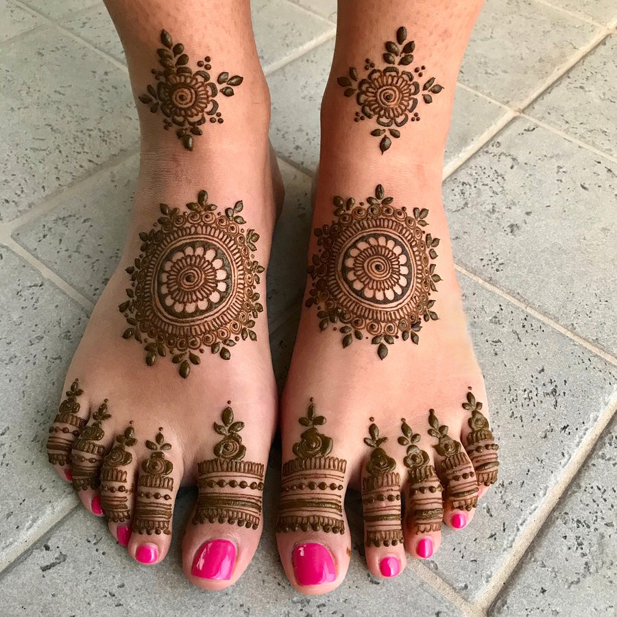 Mehndi Designs Foot