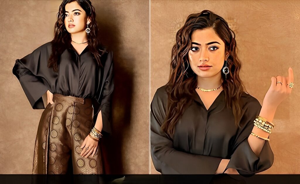 Rashmika Mandanna Palzo and Shirt Photos