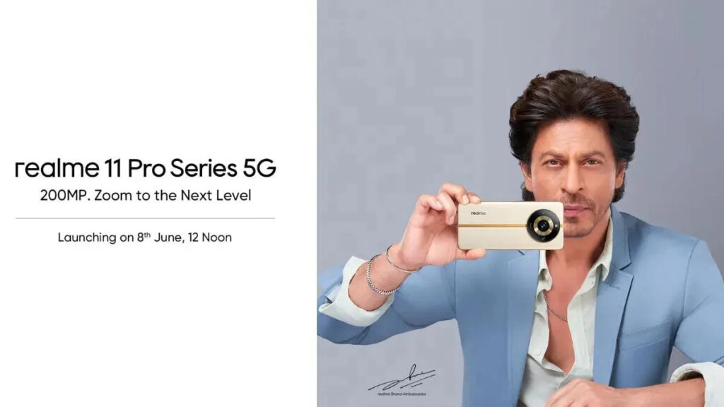 Shahrukh Khan Brand Ambassador Of Realme Mobile