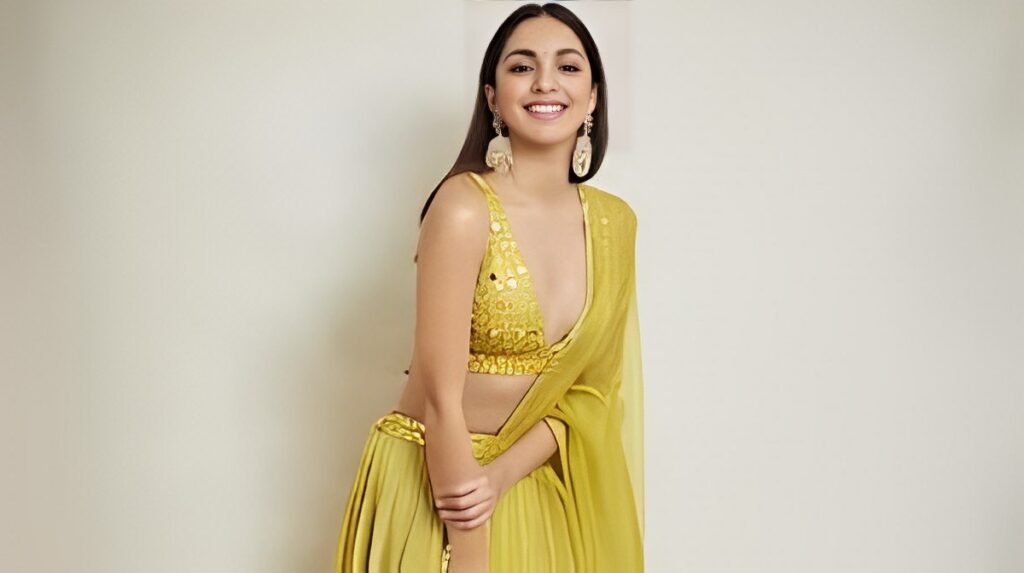 Kiara Advani in Yellow Lehnga 2023