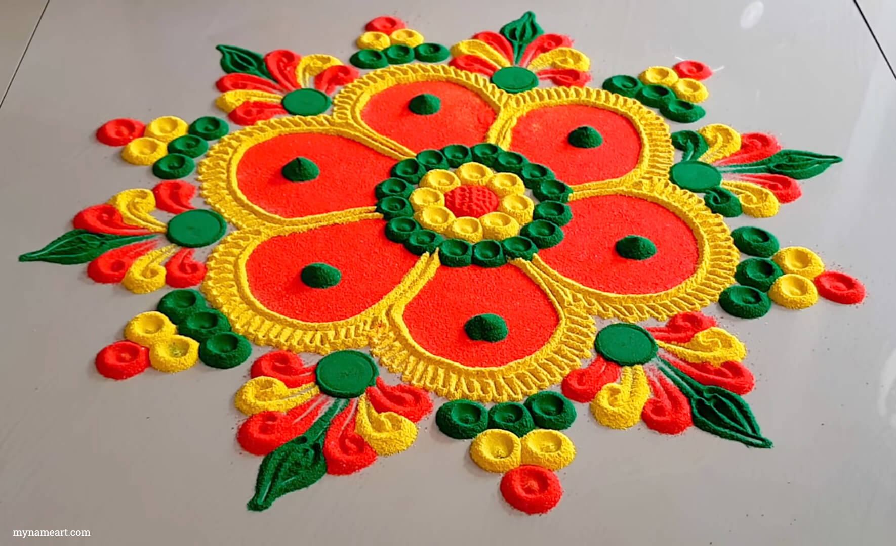 easy rangoli designs