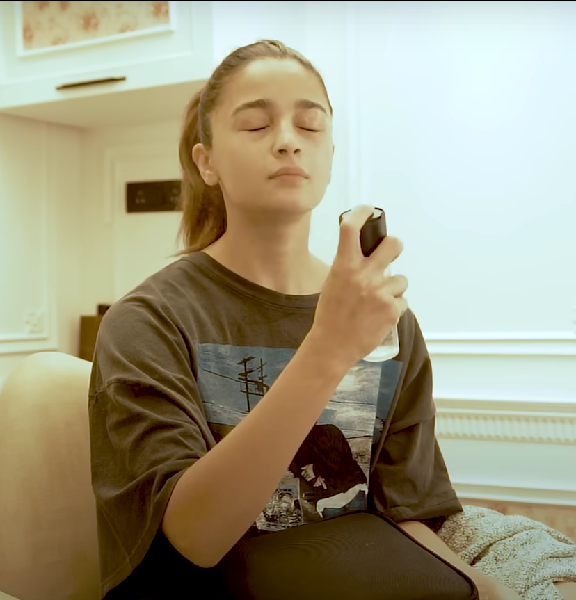 Mac Prep+ Prime Fix for a Smooth Skin- alia bhatt glowing skin secrets reveals