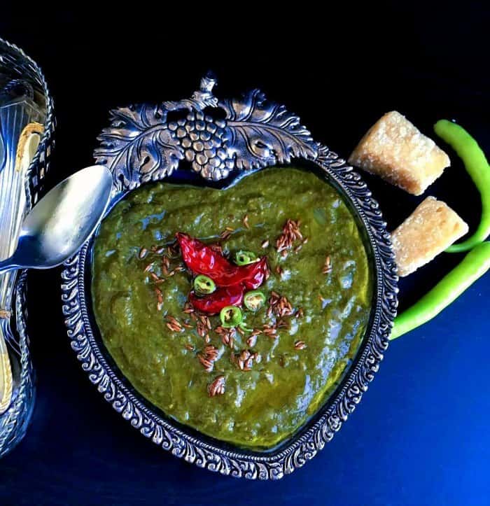 Sarso da Saag Famous punjabi dish