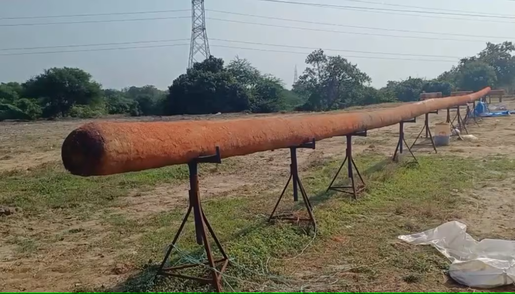 108 feet Long Agarbati Preparation for Ayodhya Ram Mandir Inauguration