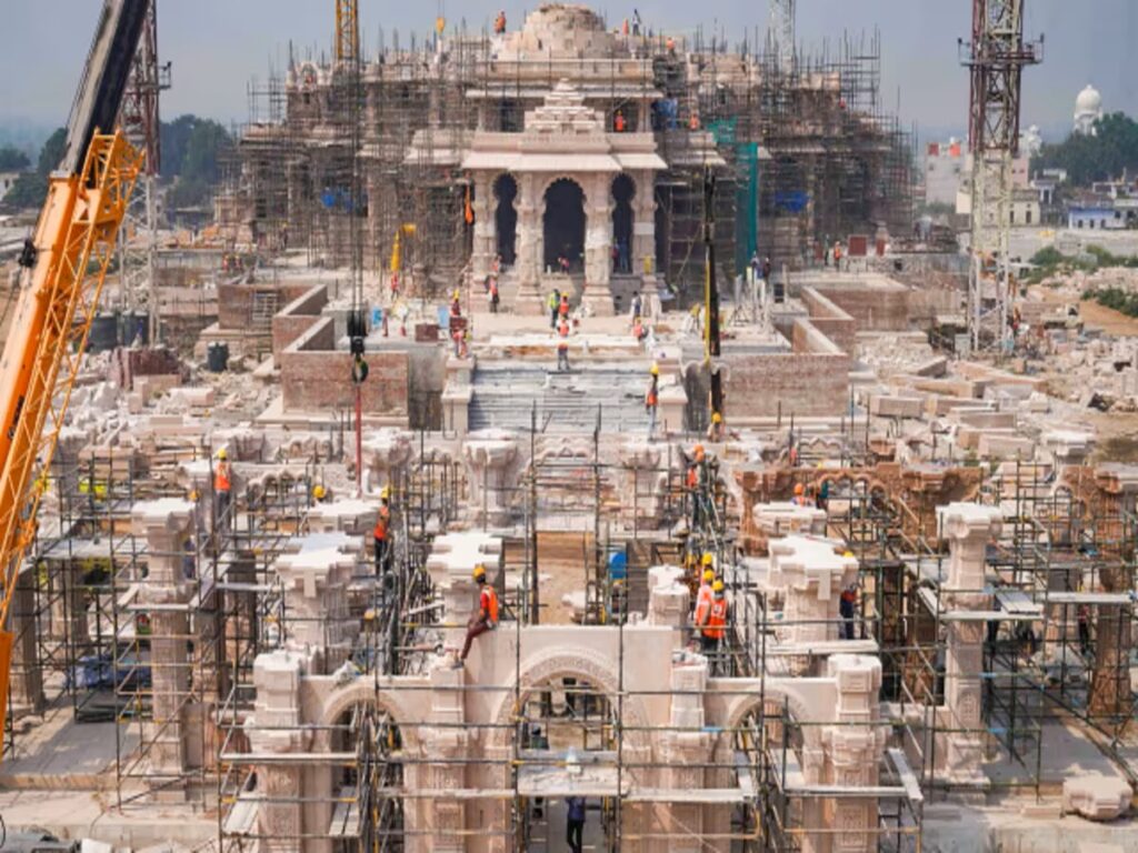 Ayodhyam Ram Mandir Construction in Uttar Pradesh