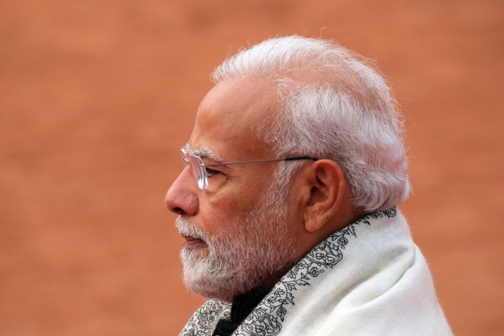 Indian Prime minister Modi latest beard look